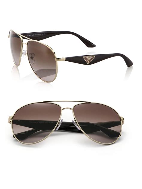 prada pilot aviator sunglasses|prada aviator sunglasses original.